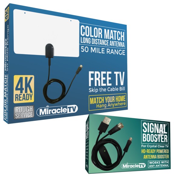 Color Match Indoor HDTV Antenna, Include