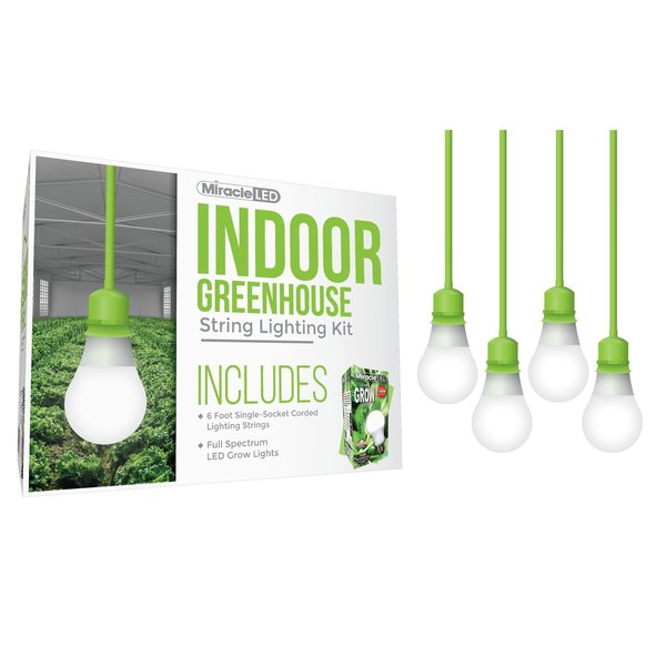 Ultra Grow Single-Socket Corded LED, PK4
