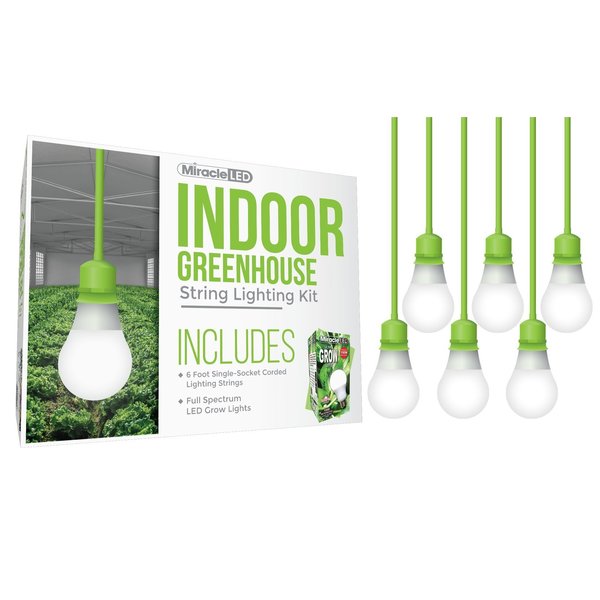 Ultra Grow Single-Socket Corded LED, PK6