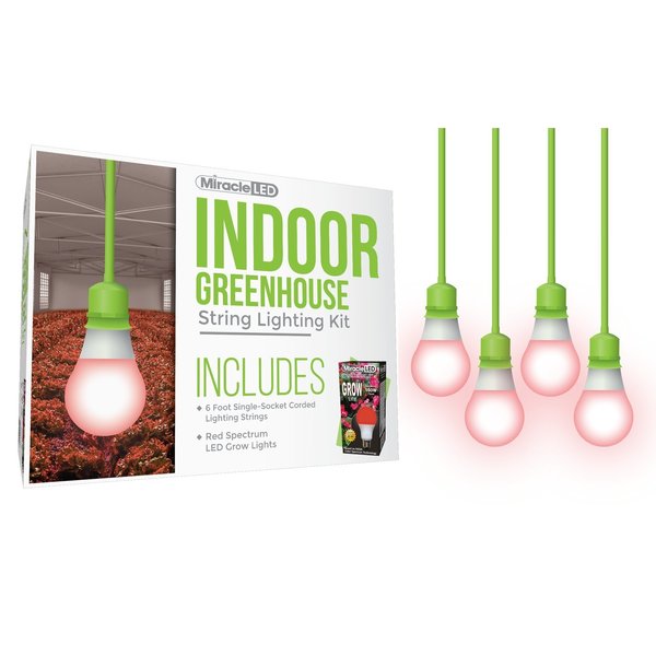 Ultra Grow Single-Socket Corded LED, PK4