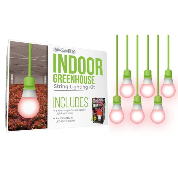 Ultra Grow Single-Socket Corded LED, PK6