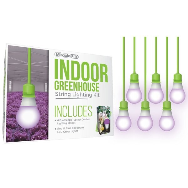 Ultra Grow Single-Socket Corded LED, PK6