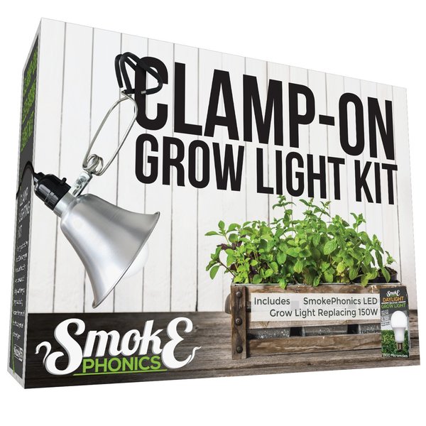 SmokePhonics LED Clamp-On Grow Lght Kit