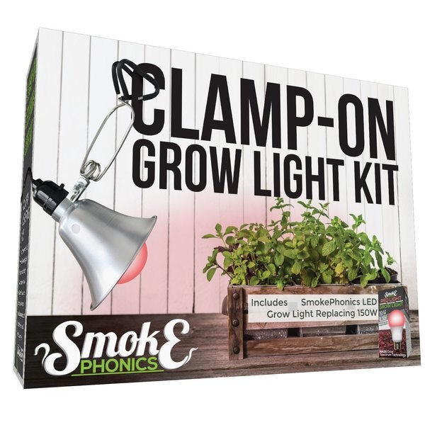 SmokePhonics LED Clamp-On Grow Light Kit