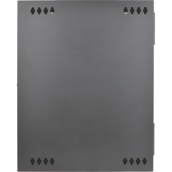 Wallmount Rack, 15U, Hinged, Acrylic