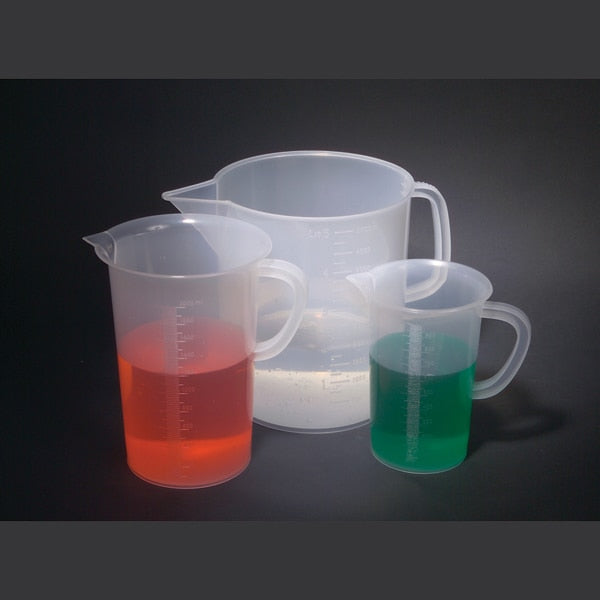 Beakers With Handle, Tall Form, Pp, PK 6