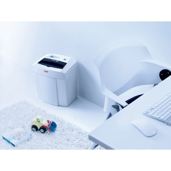 Paper Shredder, Strip-Cut, White, Personal