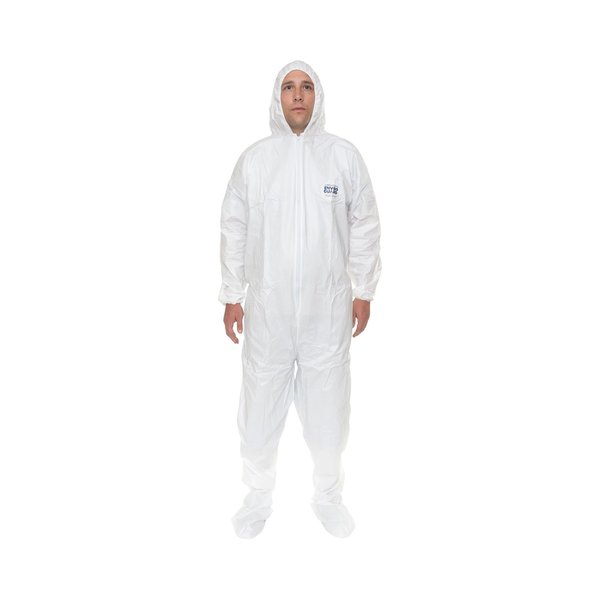 3XL, White, Zipper