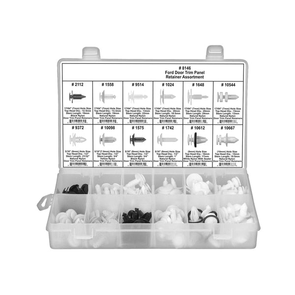 Screw Assortment, Nylon, 116 PCS