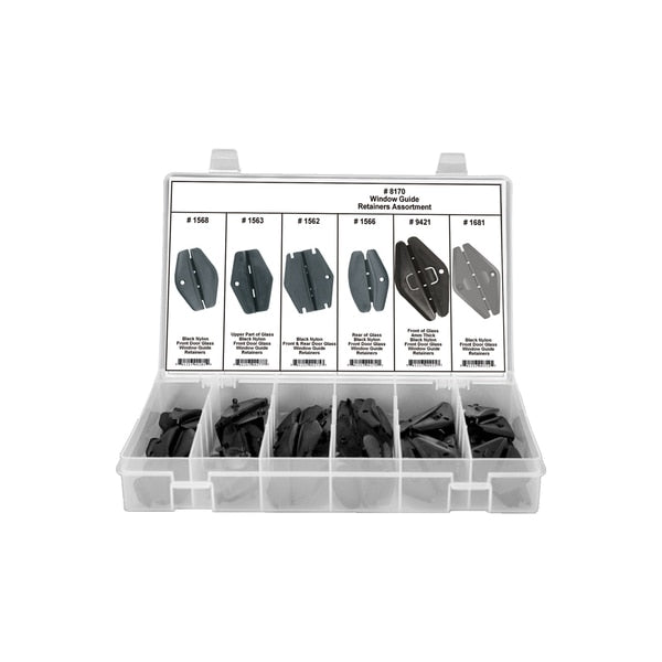 Window Guide Assortment, 42 Pc