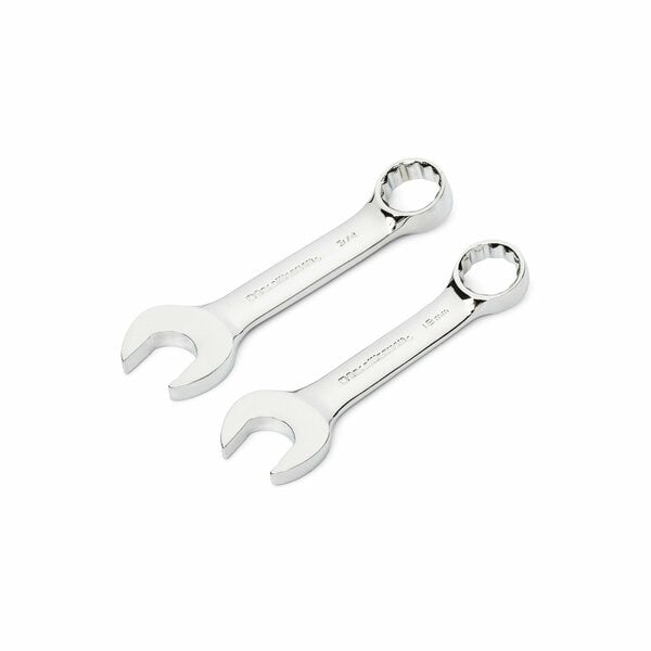 20 Pc. 12 Point Stubby Combination SAE/Metric Wrench Set