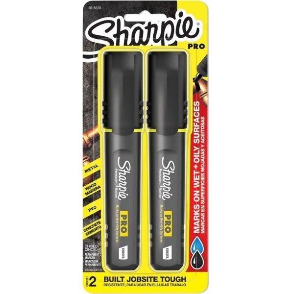 Permanent Marker Set, Chisel, PK2