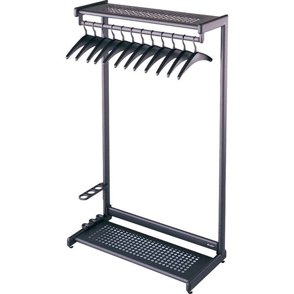 Garment Rack, Black, 24 In