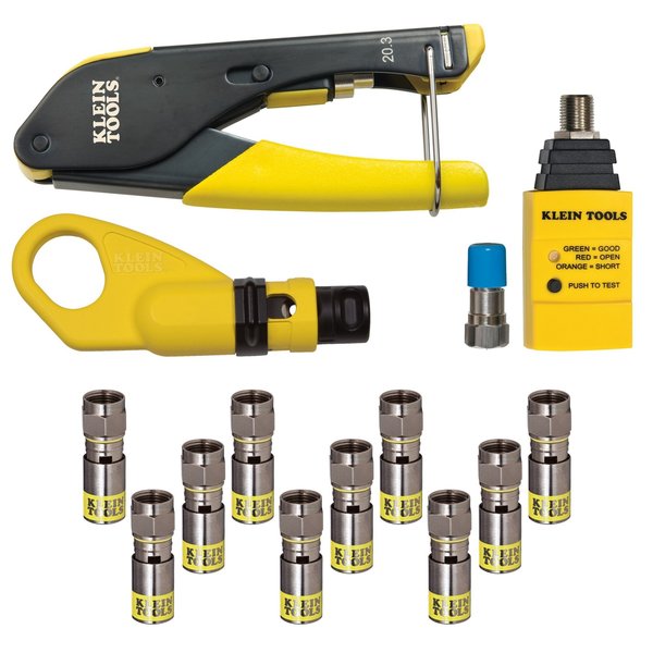 Coax Cable Installation & Test Kit