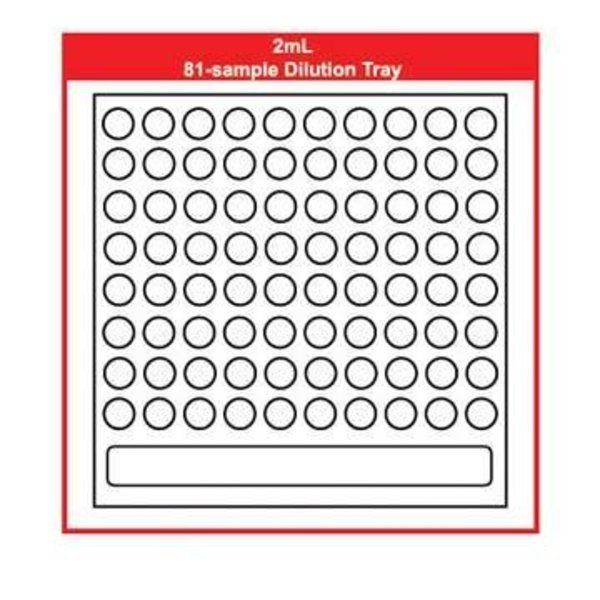 Position Sample Dilution Tray, w/Tank for