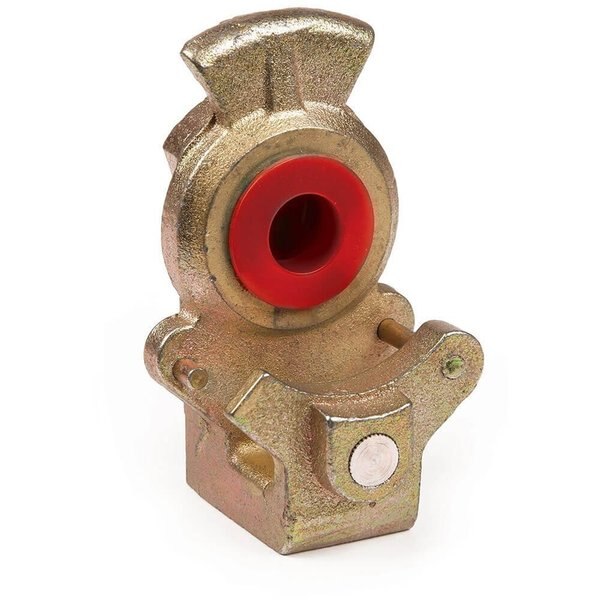 Gladhand, Red Poly Seal, Cast Iron