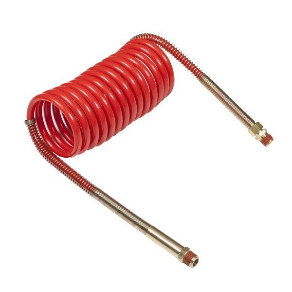 Coiled Air 12 ft., Red, 6