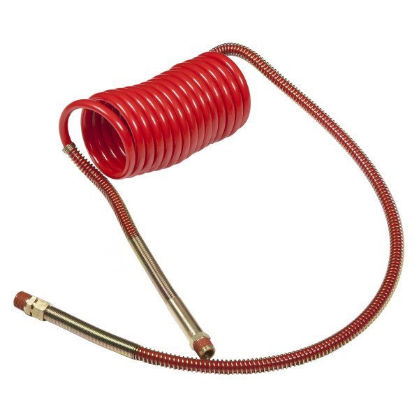 Coiled Air 15 ft., Red, 12