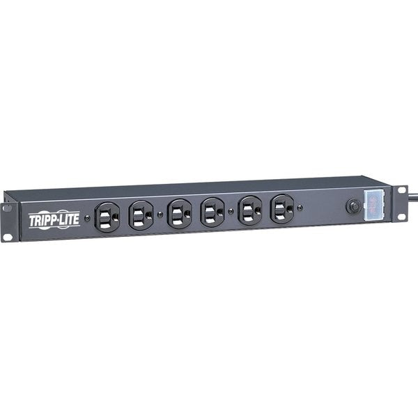 PDU, 120V, 12 Outlet, 15 ft., Black