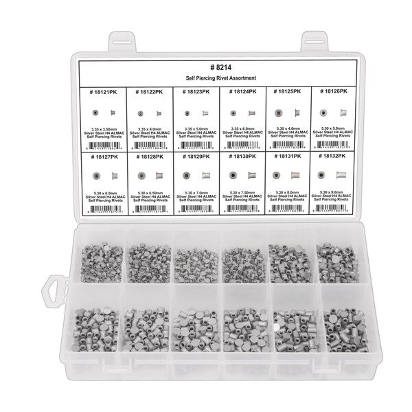 Self Piercing Rivet Assortment, 8214