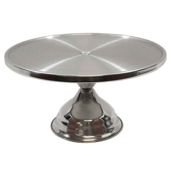 Assembled Cake Stand, SS, 12.75