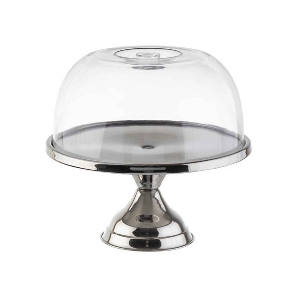Assembled Cake Stand, SS, 12.75