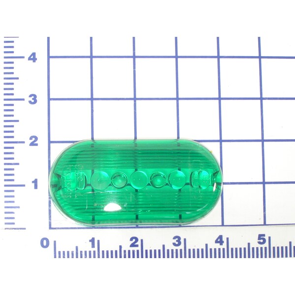 Lenses, Lens, Green Oval