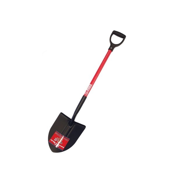 Point Shovel, Round, 14 ga., Fiberglass D