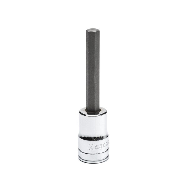 Mid Length Hex Bit SAE Socket 1/4