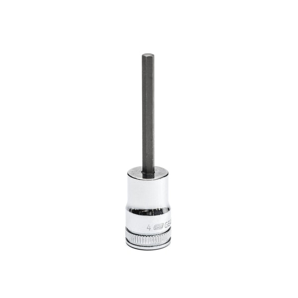 Mid Length Hex Bit Metric Socket 4mm 3/8