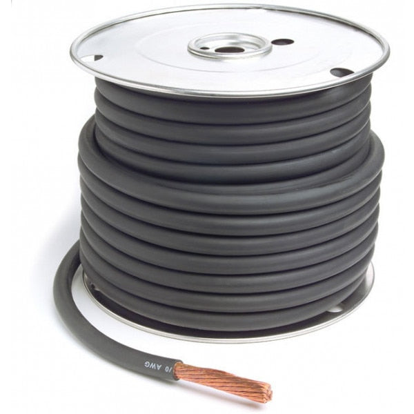 Cable, Welding, Black, 2 ga., 25 ft.