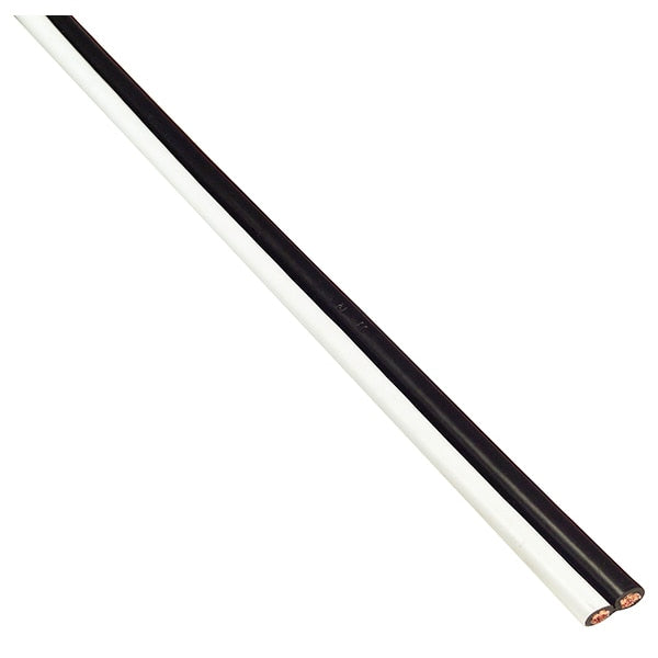 Cable, Bulk, 4 ga., 2 Cond, Blk/Wht, 500 ft.