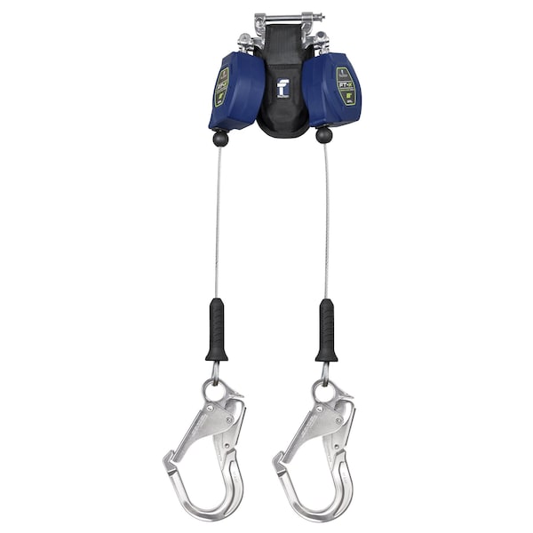 Self Retracting Lifeline, 420 lb, 8 ft L