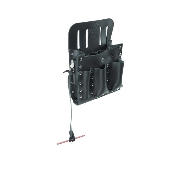 Black Leather 10 Pockets