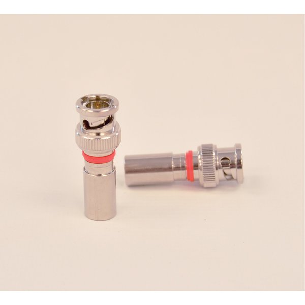 Cable Coupler, BNC/Male, RG59 Coax, PK10