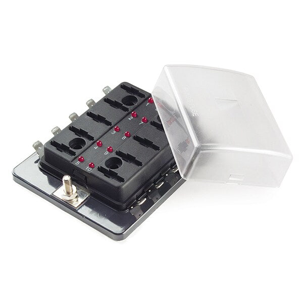 Led Fuse Panel, Ato/Atc, 10 Slot and Cover