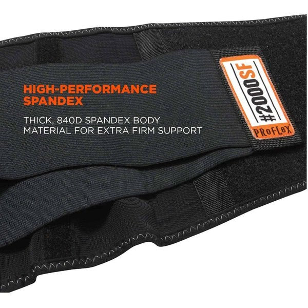 Back Support, Black, 4XL