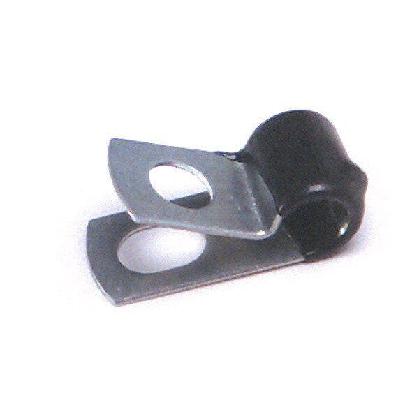Vinyl Insul. Steel Clamps, 3/8