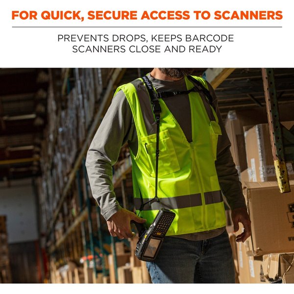 Harness, Black, Large, For Barcode Scanner