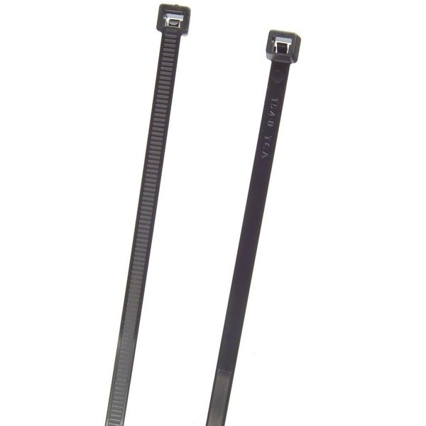 Standard Tie, Black, 8