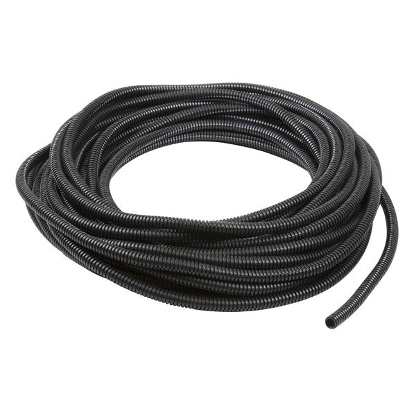 Nylon Split Flex Tubing, Black, 1/4, 50 ft.