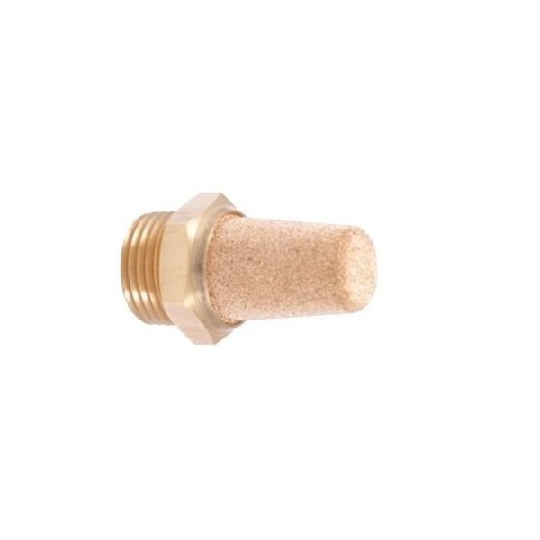 3/8 NPT Sintered Bronze Exhaust Muffler