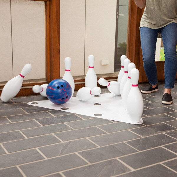 Bowling Set, 5lb Ball, 10 Pins