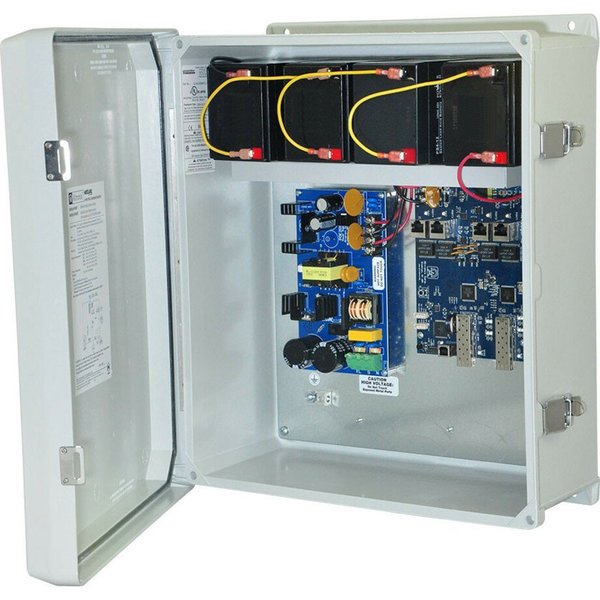 PoE Switch, Camera Inputs 4, Load 120W