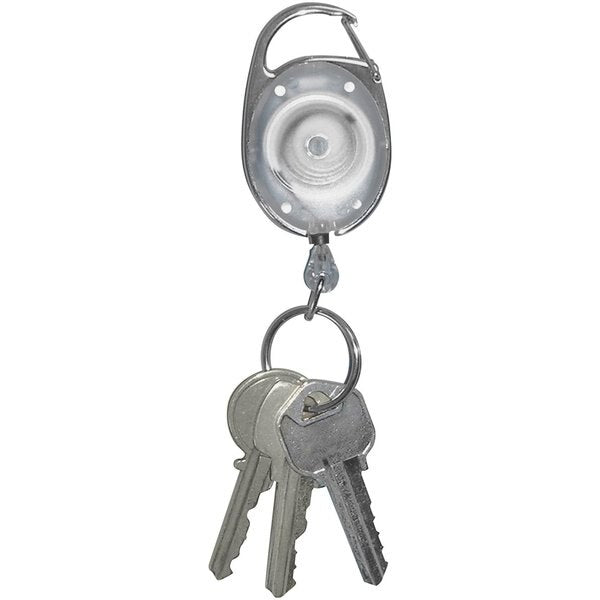 Key Chain w/Chrome Carabiner, PK6