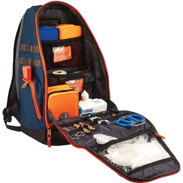 Backpack, Blue, Polyester