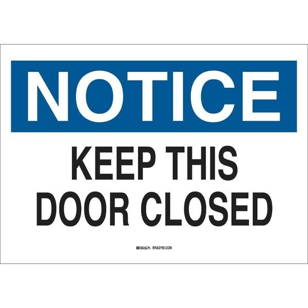 Sign, Notice, 10X14
