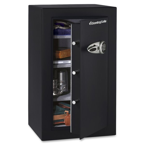 Fire Rated Security Safe, 6.1 cu ft, 220 lb, Not Rated Fire Rating