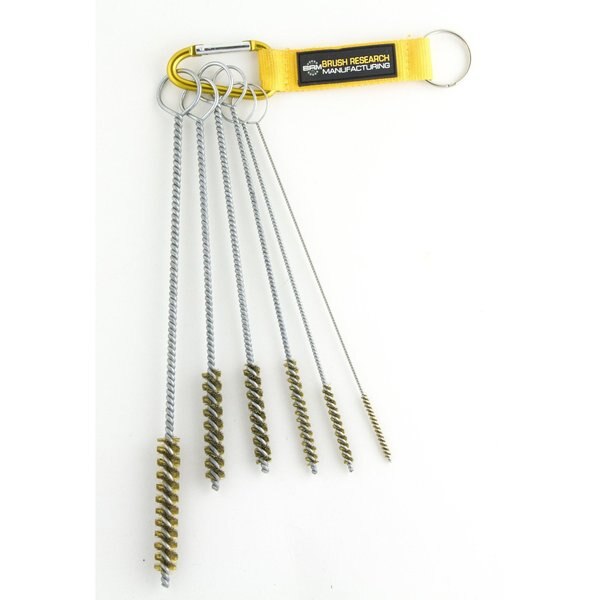 84BKITA, 6 Piece Brush Kit, Sizes Include Diameters .125