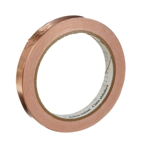 Foil Tape, 1/2 In. x 18 Yd., Copper, PK18